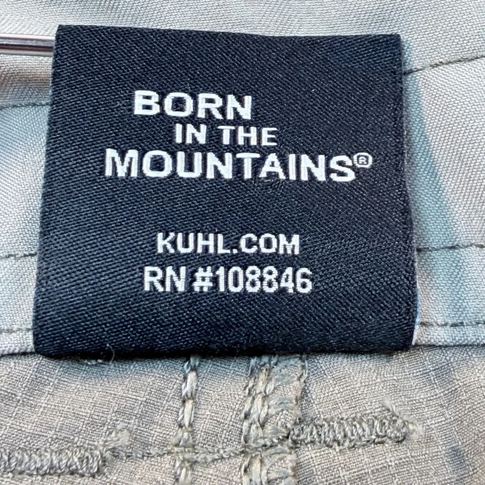 Kuhl Silencr Pants Mens 40x32 Tan Ripstop Stretch Hiking Trail Outdoor 5166